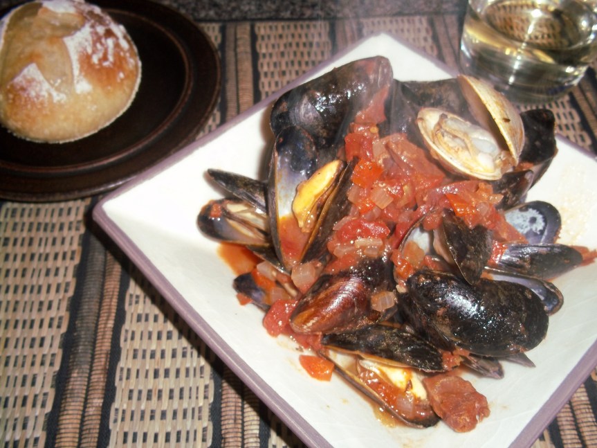 ffwd – mussels and chorizo (with or) without&nbsp;pasta