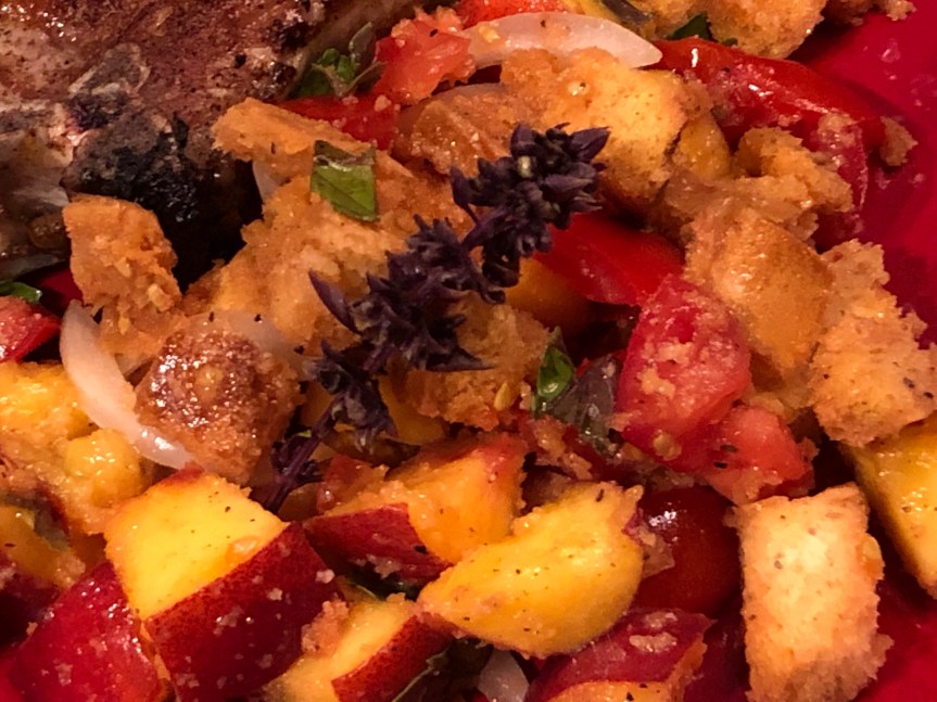 CtBF – Tomato & Peach&nbsp;Panzanella